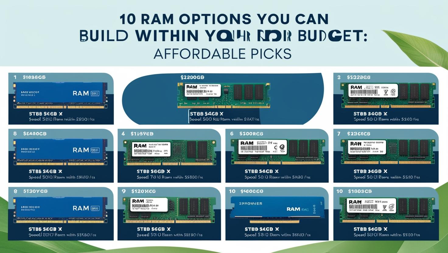 10 Ram Options You Can Build Within Your Budget