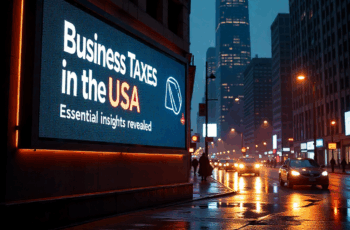 Business Taxes in the USA: Essential Insights Revealed