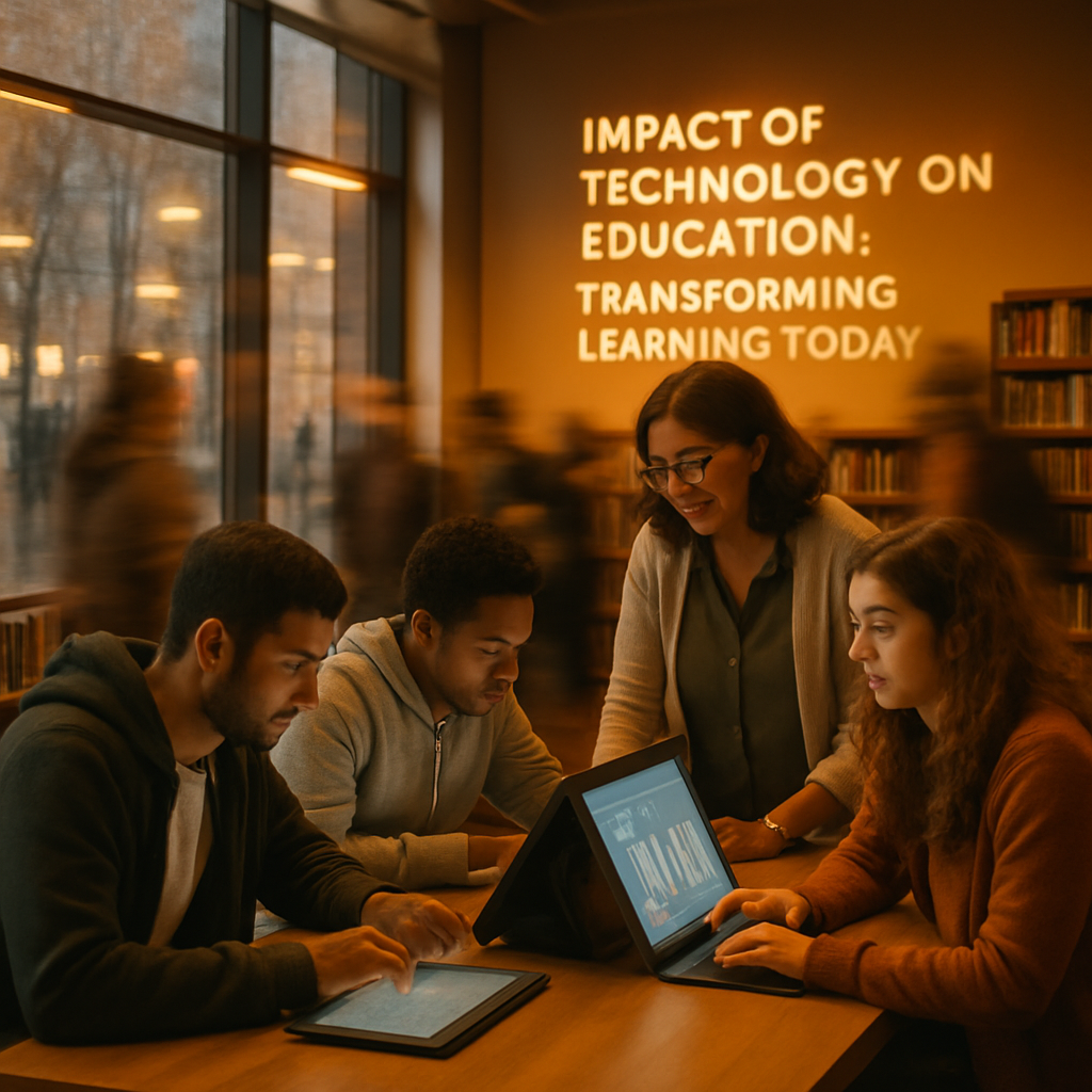 Impact of Technology on Education