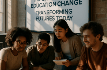 Importance of Education Change: Transforming Futures Today